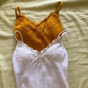 Yellow and white body from PINK